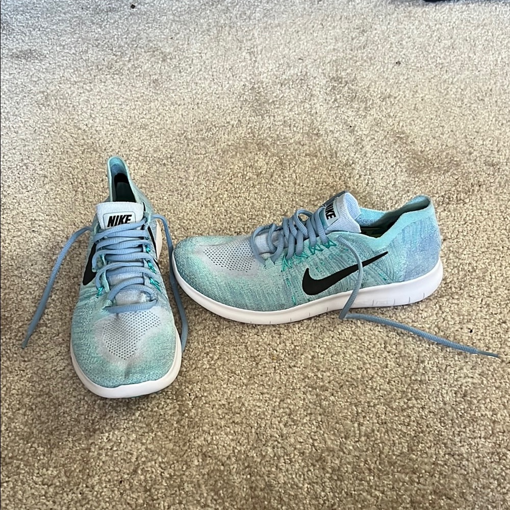 New Nike Blue Running Shoes